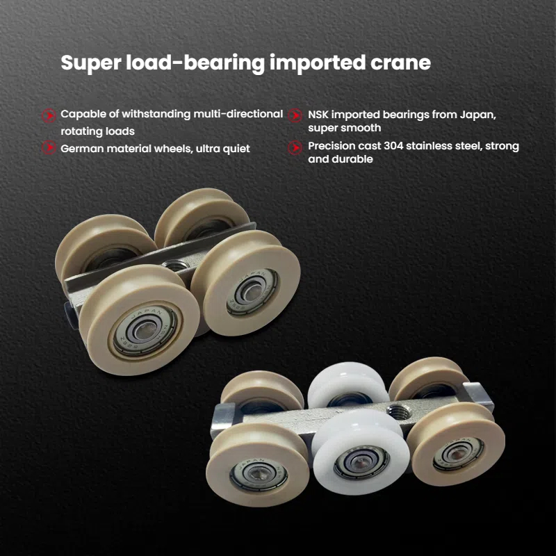SUPER LOAD-BEARING FOLDING WOODEN DOOR HARDWARE ACCESSORIES