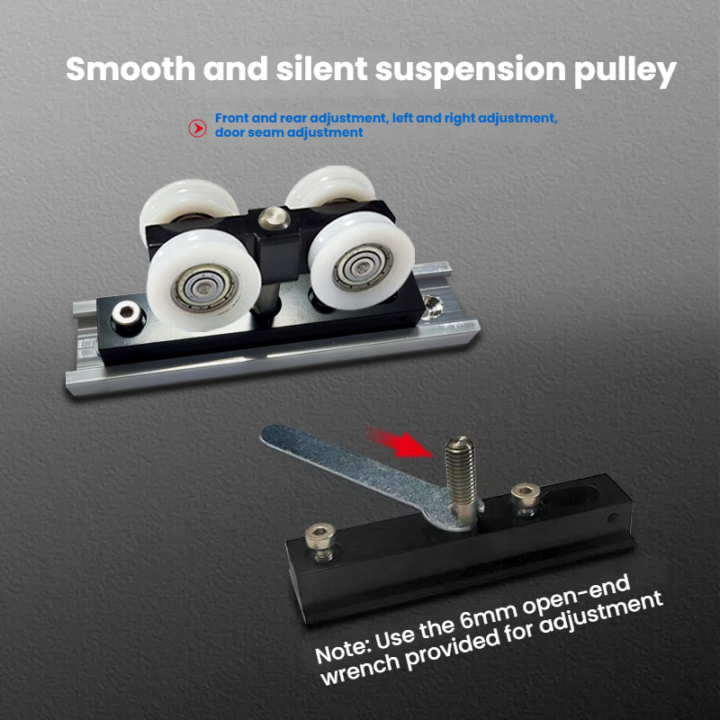 PARTIALLY FOLDING BUFFER WOODEN DOOR ACCESSORIES