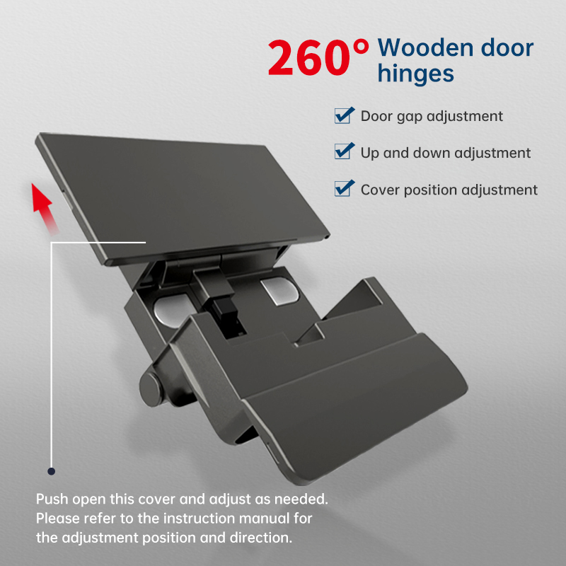 260° WARDROBE FLAT FOLDING WOODEN DOOR HINGE HARDWARE ACCESSORIES