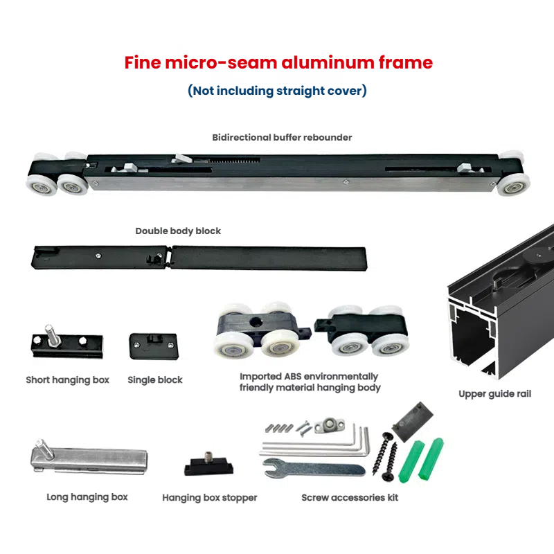 FINE MICRO-SEAM ALUMINUM FRAME DOOR ACCESSORIES