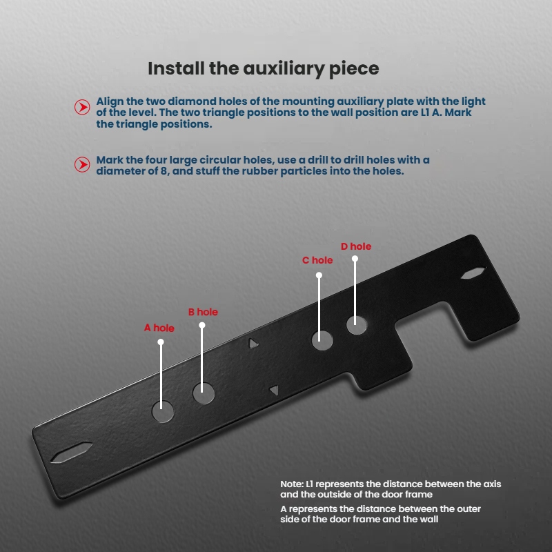 75KG OFFSET DOOR AND CENTER DOOR ACCESSORIES
