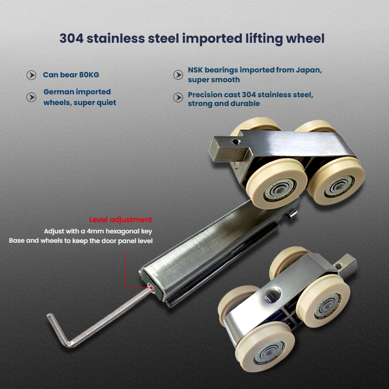 HIGH-END MICRO-SEAM ALUMINUM FRAME DOOR ACCESSORIES