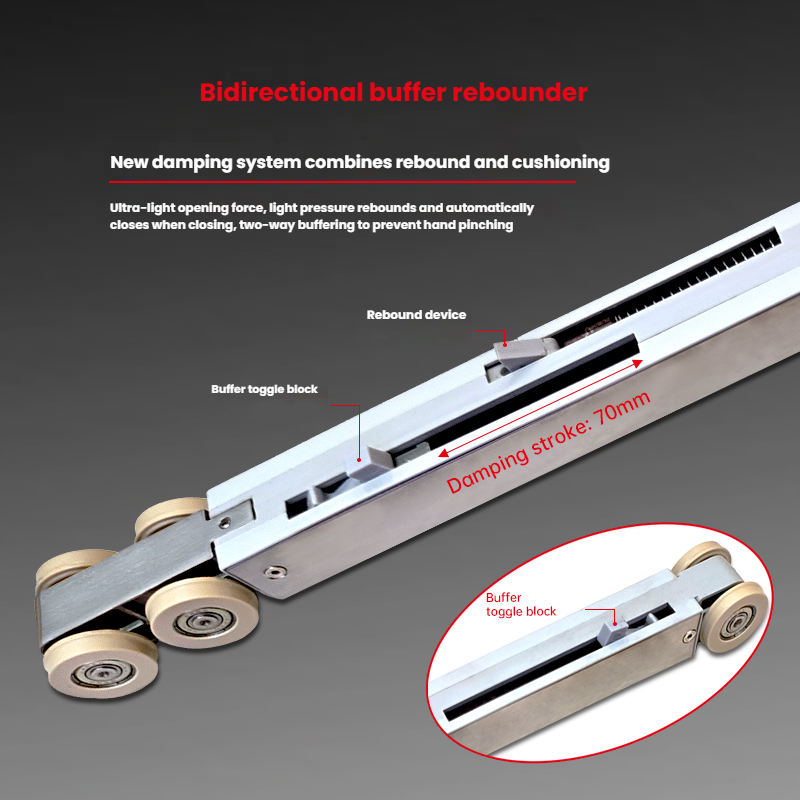 HIGH-END MICRO-SEAM ALUMINUM FRAME DOOR ACCESSORIES