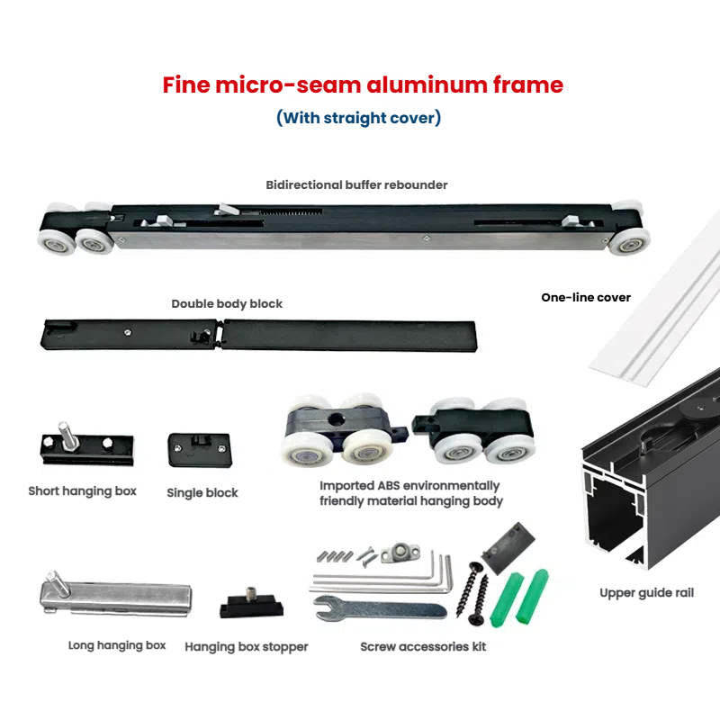 FINE MICRO-SEAM ALUMINUM FRAME DOOR ACCESSORIES