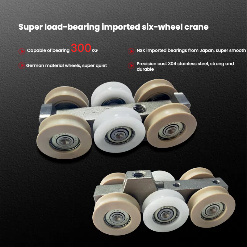 How do ultra-load-bearing glass door hardware accessories achieve silent opening and closing for heavy glass doors?