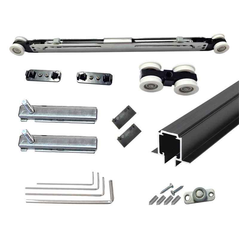 Micro-Gap Track Tower Door Aluminum Frame Door Hardware Accessories