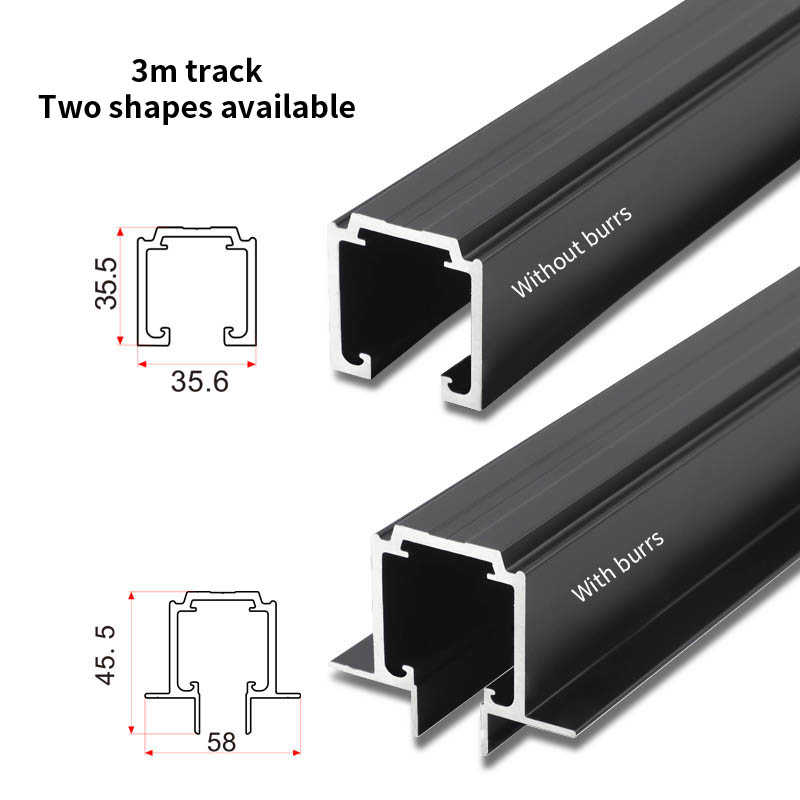 Micro-Gap Track Tower Door Aluminum Frame Door Hardware Accessories
