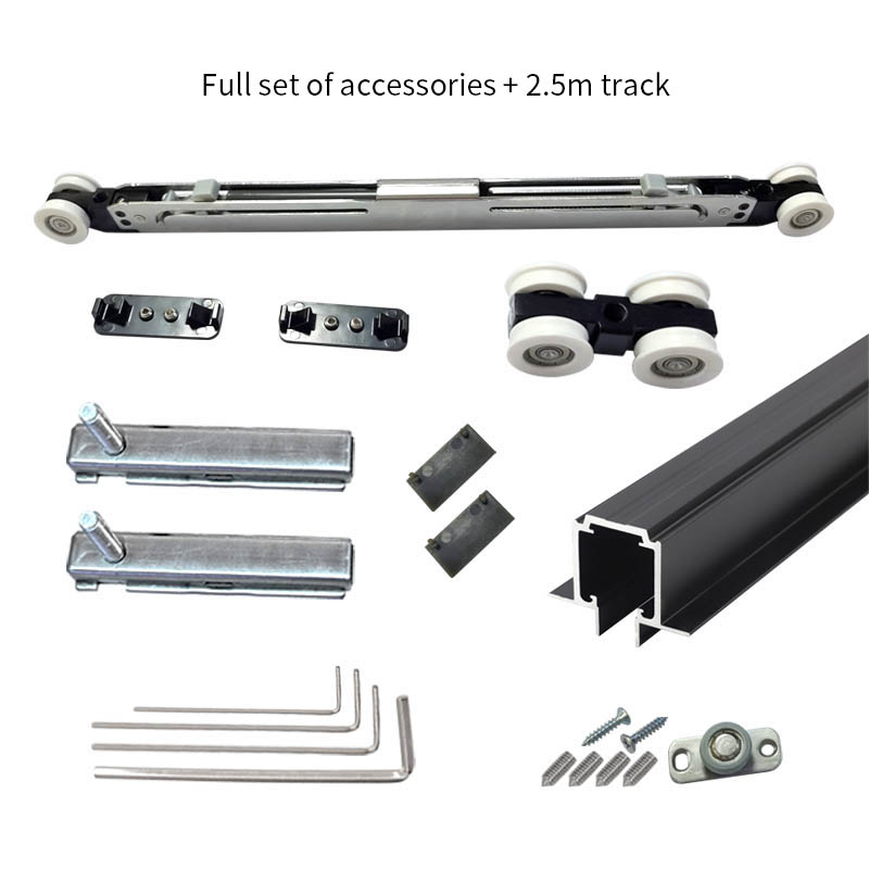 Micro-Gap Track Tower Door Aluminum Frame Door Hardware Accessories