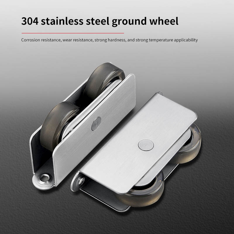 Sliding Ghost Door Aluminum Frame Door Hardware Accessories