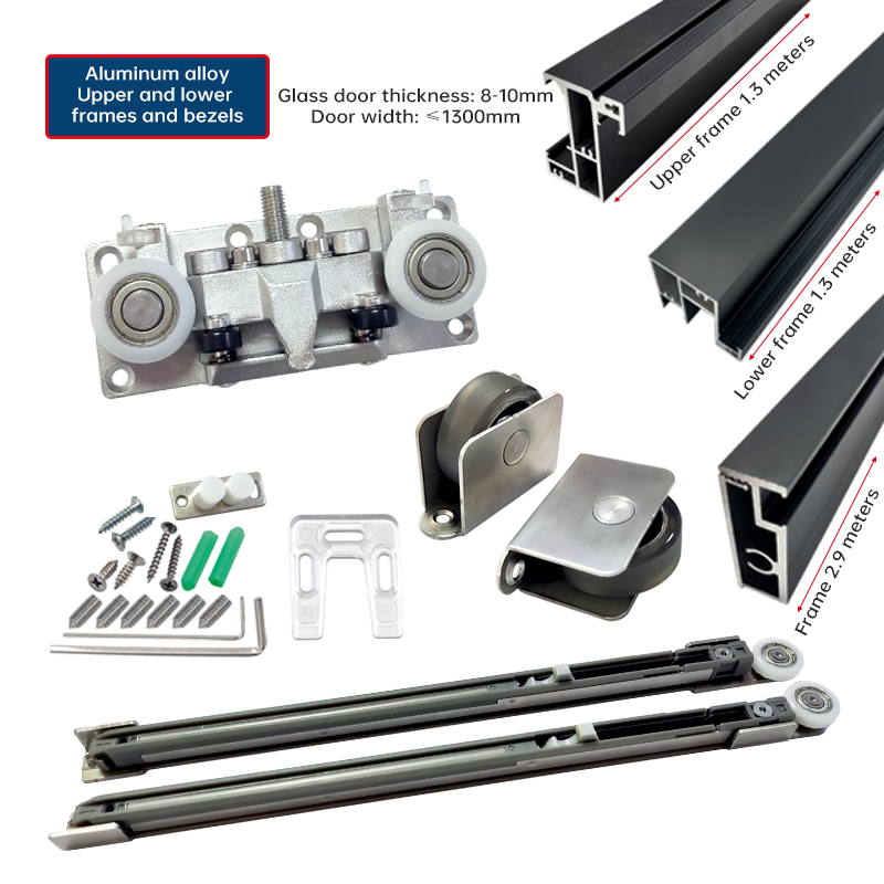 Third Generation Sliding Ghost Door Aluminum Frame Hardware Accessories