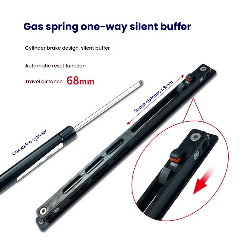 What role does the buffer design of ultra-load-bearing glass door hardware accessories play in the operation of the door?