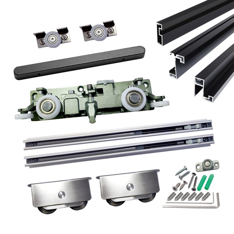 Sliding Ghost Door Aluminum Frame Door Hardware Accessories