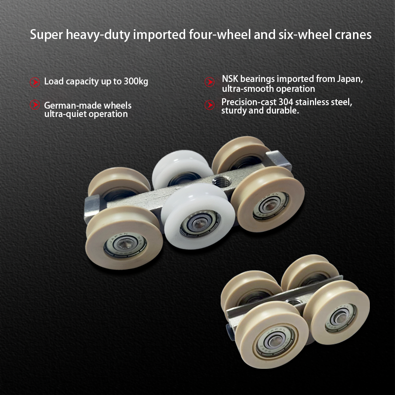 Heavy-Duty Side-Folding Wood Door Hardware Accessories