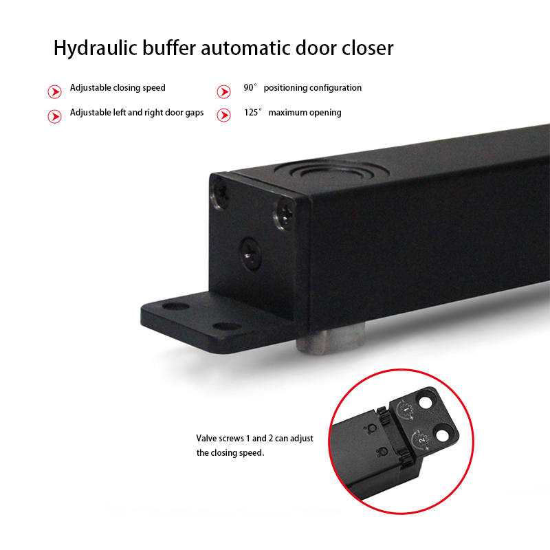 Heavy-Duty Side-Folding Aluminum Frame Door Hardware Accessories